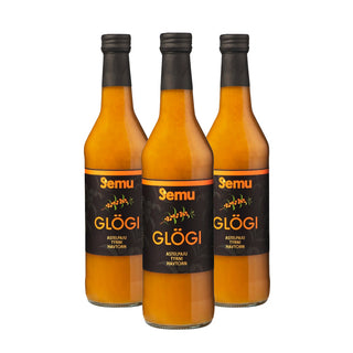 3X Alkoholivaba astelpajuglögi 0,5 l