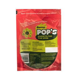 Semu suhkruvabad pulgakommid astelpajuõli, C- ja D-vitamiini ning magusainetega